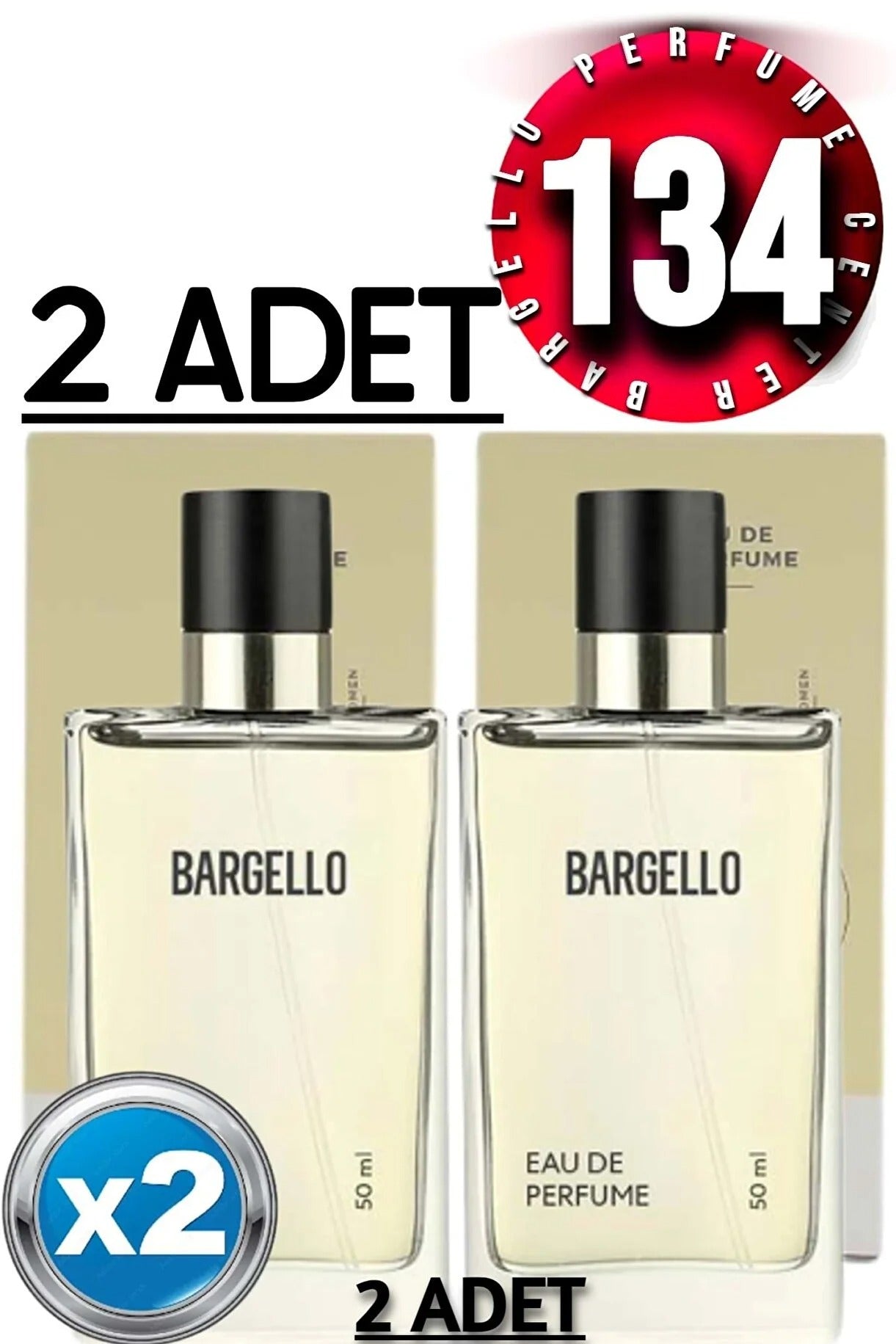 Bargello 134 Edp Oriental Kadın Parfüm 2 Adet 50 ml -rsaf134