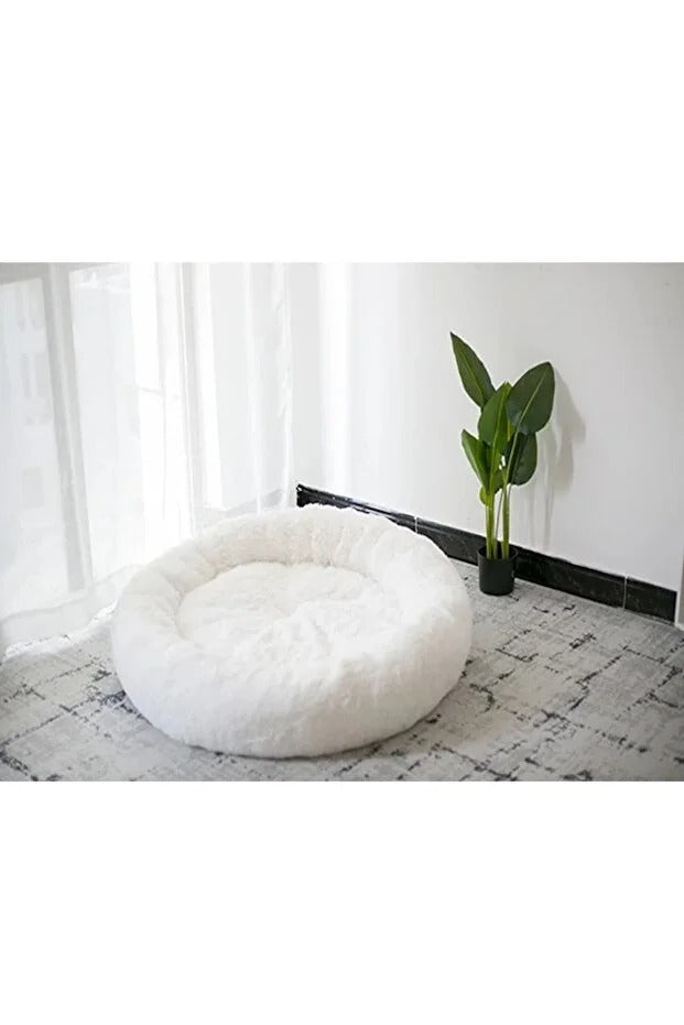 Peluş Yumuşak Kedi Yatağı - Köpek Yatağı Minder Tüysüz