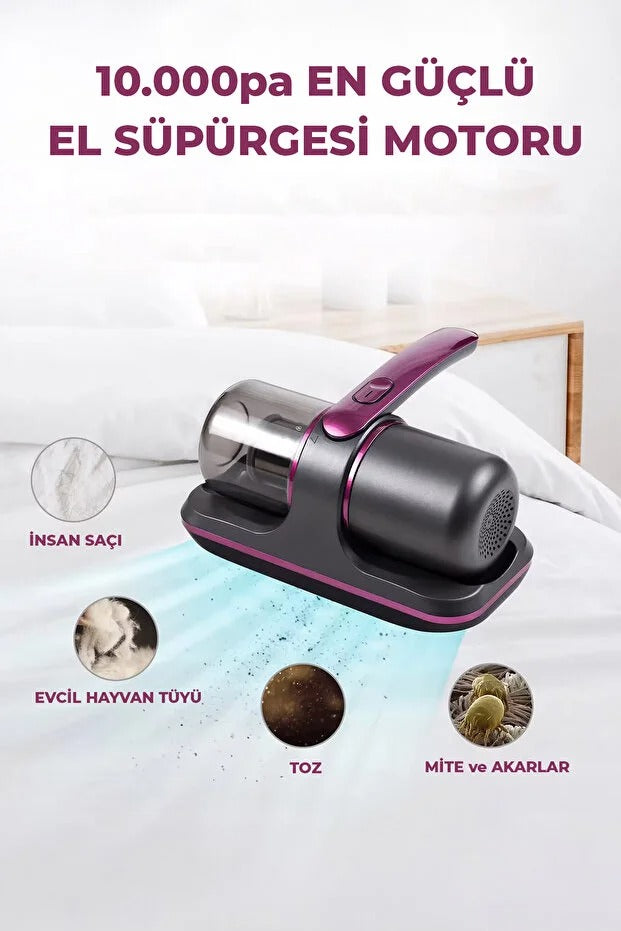 S5 Pro Yeni Model Şarjlı El Süpürgesi 10.000PA Yüksek Emiş Gücü İle En Güçlüsü